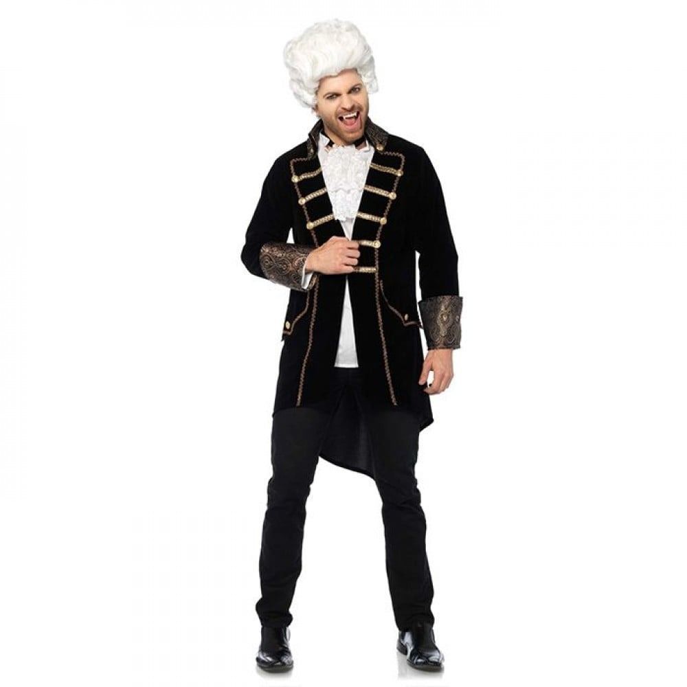 Мужской костюм Графа Дракулы Leg Avenue Deluxe, M/L, 2 предмета, черный