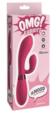 Вибратор-кролик OMG! Rabbits, розовый