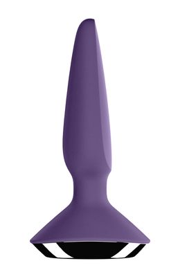 T360157 анальна пробка з двома моторами і управлінням телефоном Satisfyer Plug-ilicious 1 Purple, Фіолетовий