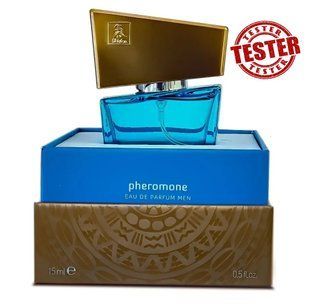 Тестер/Духи с фером. муж.SHIATSU Pheromone Fragrance men lightblue(при покупке 10 ед,тестер за 1 грн