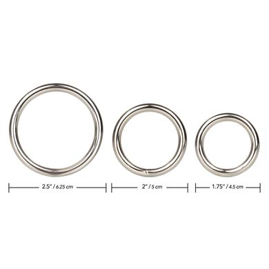 Набір ерекційних кілець Silver Ring - 3 Piece Set