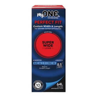 Презервативы большие MyONE Super Wide & Long 64L (цена за упаковку, 10 шт.)