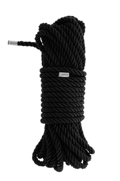 Мотузка для бондажа BLAZE DELUXE BONDAGE ROPE 10M BLACK, Черный