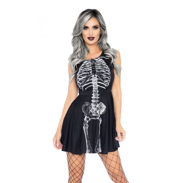 Платье скелет Leg Avenue Skeleton Babe S