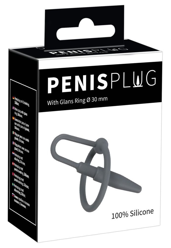 Стимулятор для уретры You2Toys P.Plug с кольцом