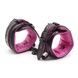 Оковы&nbsp;мягкие Luxury Fetish WRIST CUFF Black&Pink