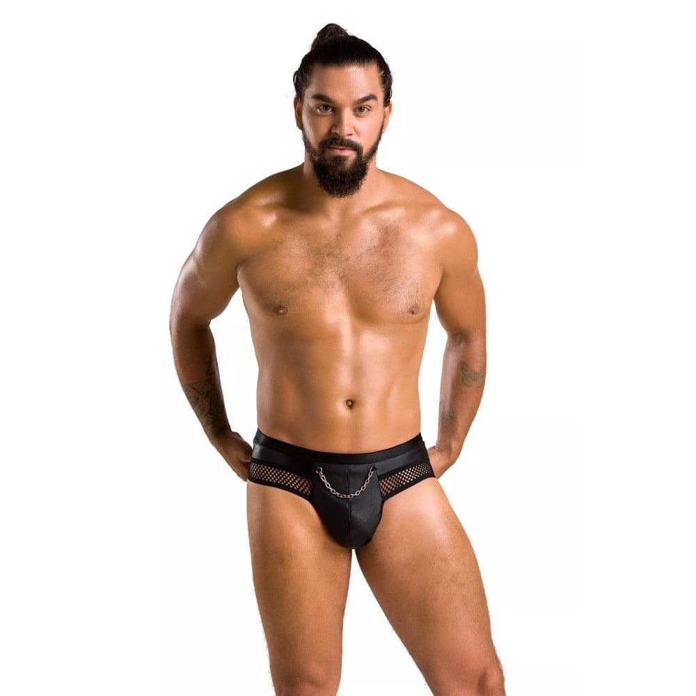 Труси чоловічі 030 SLIP OPEN TOM black S/M - Passion