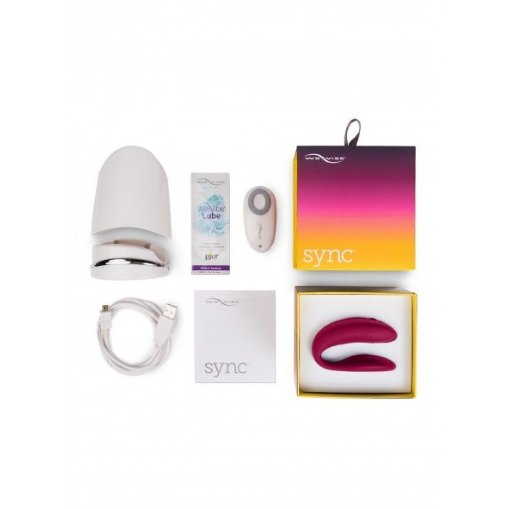 Инновационный Смарт вибратор для пар We Vibe Sync&nbsp;NEW&nbsp;Fuchsia