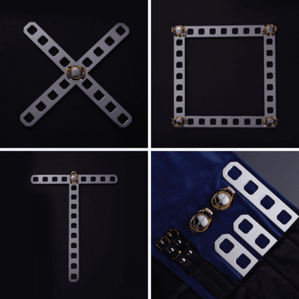 Комбинируемый набор для бондажа из 9 предметов UPKO The Remoulded Bondage Set