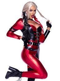 Костюм Leg Avenue Harley Q Catsuit S