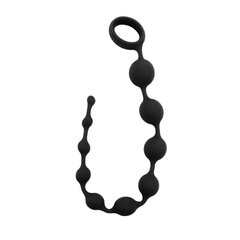 CH63362 анальний ланцюжок силікон Chisa 12 " Black Mont Playful Beads