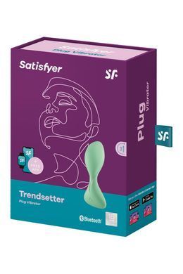 Смарт анальний вібратор Satisfyer Trendsetter зелений