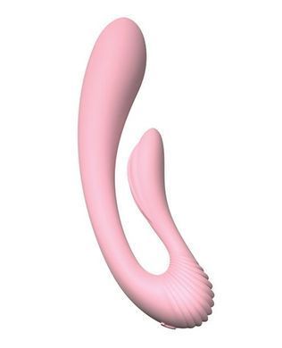 Вибратор для точки G фигурный Adrien lastic G-Wave розовый