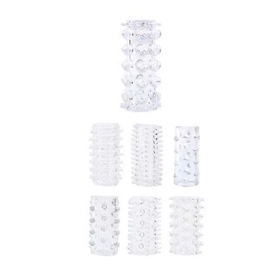 Насадка на член Chisa GK Power Penis Sleeve Kits рельєфна з відкритою голівкою (ціна за 1шт)