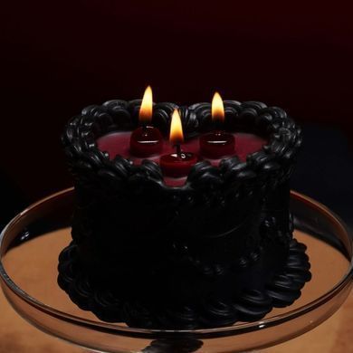 Свічка воскова UPKO Midnight Sweetie низькотемпературна, чорна, 270 гр