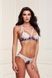 Комплект з мереживом та відкритим доступом, квітковий візерунок, S/M Baci Lingerie