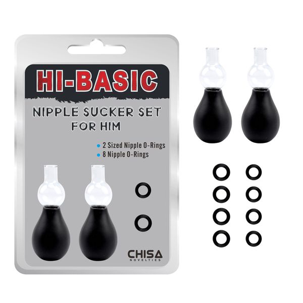 Вакуумні стимулятори для сосків Chisa Novelties Hi Basic nipple Sucke