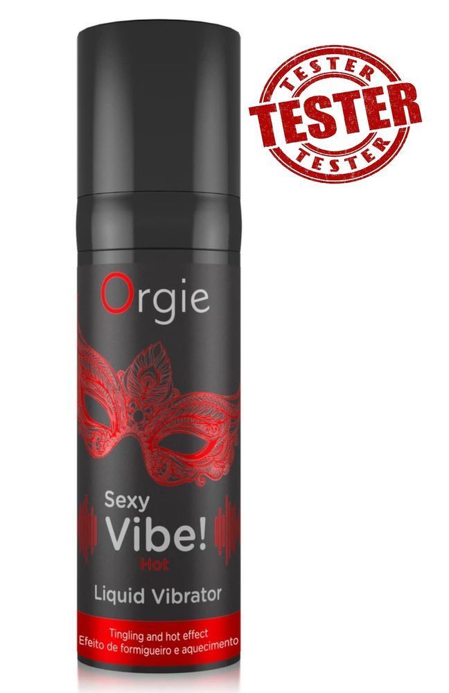 ТЕСТЕР/Жидкий вибратор Orgie Sexy Vibe вибрация+согревающий эффект(при покупке 10 ед.,тест. за 1 гр)