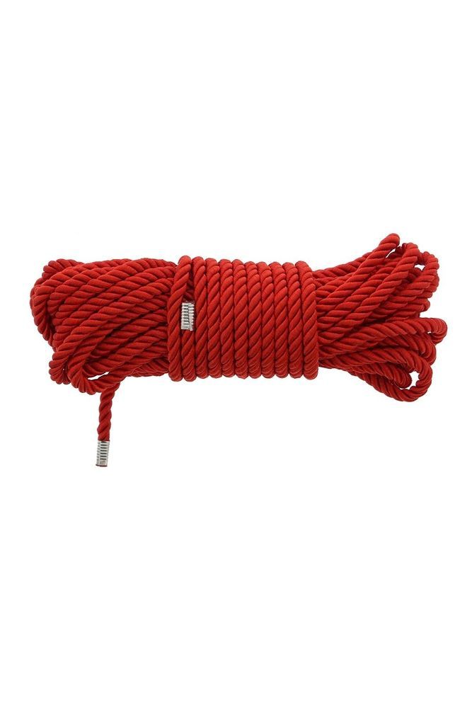Веревка для бондажа Dream Toys Blaze Deluxe красная, 10 м