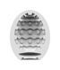 Самозмащувальний мастурбатор у вигляді яйця Satisfyer Bubble Masturbator Egg рельєфний