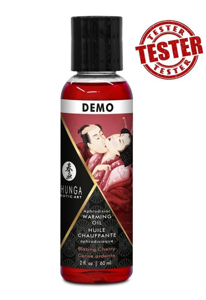 TESTER Масажне масло-афродизіак, Палаюча вишня, 60 мл