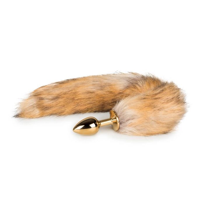 Анальная&nbsp;пробка&nbsp;с&nbsp;хвостиком&nbsp;песец&nbsp;S&nbsp;длина&nbsp;40&nbsp;см&nbsp;Fox&nbsp;Tail&nbsp;Plug&nbsp;Easy Toys