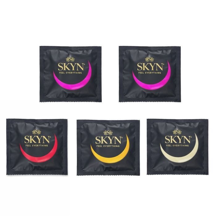 Набор презервативов МИКС SKYN (Pina Colada, 2 Cherry Sunrise, Passion Daiquiri, Intense Feel), 5 шт