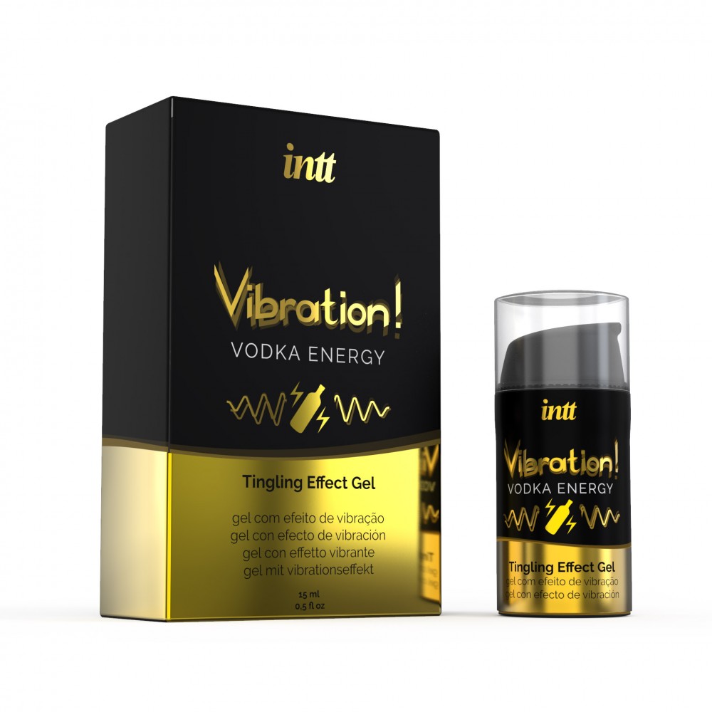 Рідкий вібратор Intt Vibration Vodka Drink Energy зі смаком горілки, 15 мл