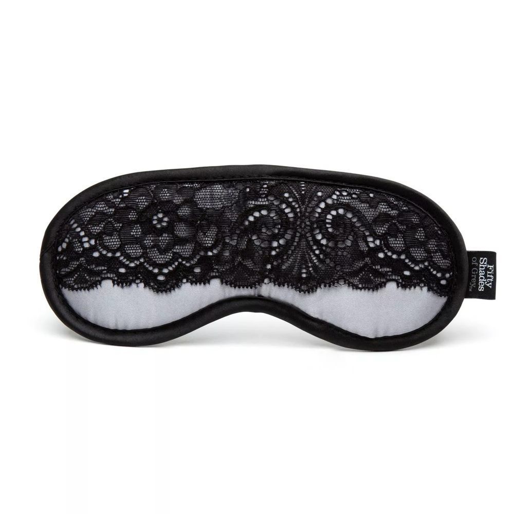 Маска на очі Fifty Shades Of Grey Play Nice Satin & Lace Blindfo