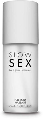 Гель для массажа всего тела на силиконовой основе FULL BODY MASSAGE Slow Sex by Bijoux Indiscrets, 5