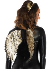 Крылья Leg Avenue Gold sequin wings O/S