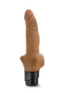Вібромасажер Dr. SKIN COCK VIBE 12 MOCHA