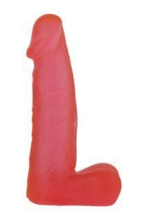 Фалоімітатор XSkin 6 PVC dong-Transparent, PINK