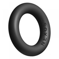 Эрекционное кольцо силиконовое ,черное NEXUS