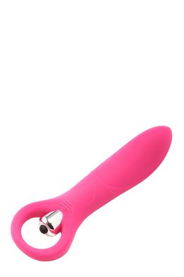 Мини-вибратор для точки G Dream Toys Flirts 10 розовый, 15.5 см х 2.9 см