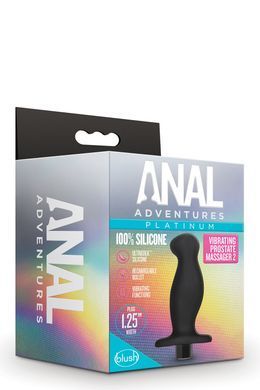 Масажер простати Blush Anal Adventures Platinum Silicone Vibrating