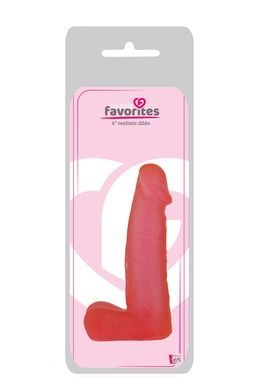Фаллоимитатор XSkin 6 PVC dong - Transparent, PINK