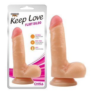 Фалоімітатор реалістичний Chisa&nbsp;Keep&nbsp;Love&nbsp;Flirt&nbsp;Dildo на присосці