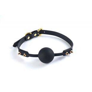 Кляп с шариком силиконовый Solid Medium Ball Gag UPKO