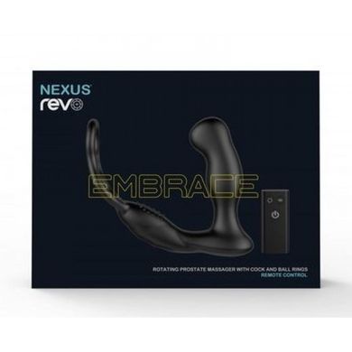 Массажер простаты Nexus Revo Embrace с вращающейся головкой