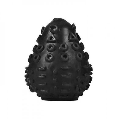 Мастурбатор багаторазовий яйце Gegg - Чорний (При покупці 3 ЕД) подарунок за 1 грн