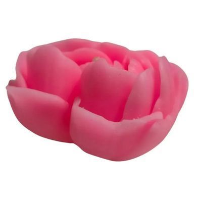 Свічка троянда люмінесцентна GlowKink 62 г, низькотемпературна, L, для БДСМ, персикова