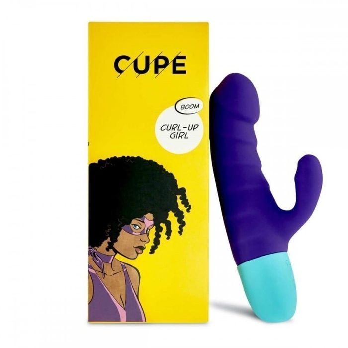 Вібратор-кролик Curl-up Girl Power фіолетовий