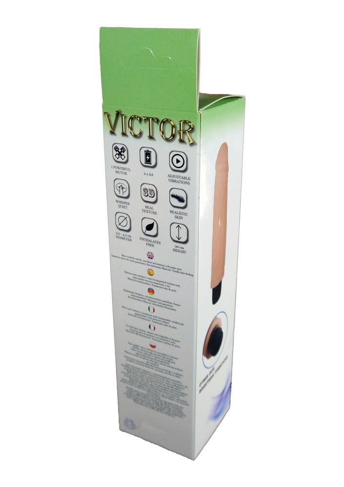 Вібратор реалістичний BOSS SERIES VICTOR