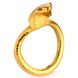 Эрекционное кольцо на пенис Cobra King золотистое