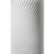 Мастурбатор хай-тек рельефный Zen 3D Tenga, белый, 15 х 7 см
