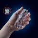 Мастурбутор хай-тек с петлей для пальца Rize Squeezy прозрачный, 11.4 х 5 см