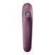 Вакуумний кліторальний стимулятор із вібрацією Satisfyer Dual Kiss, марсаловий