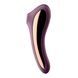 Вакуумный клиторальный стимулятор с вибрацией Satisfyer Dual Kiss, марсаловый
