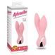 Вибратор с 2 отростками Chisa Aphrovibe Oh My Rabbit, нежно-розовый